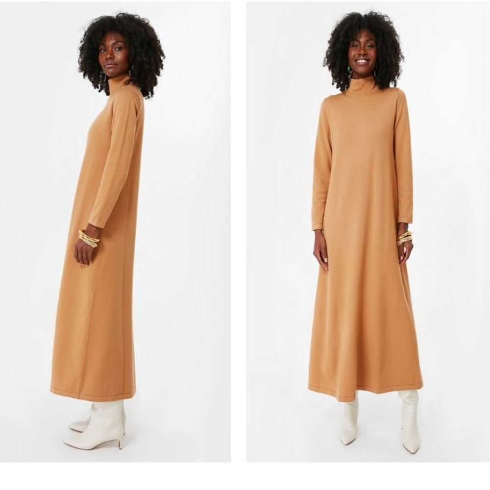 Tuckernuck Long Sleeve Camel Dress